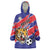 Custom Football Belize Jaguars Wearable Blanket Hoodie Team Unbelizeables Jaguars