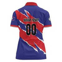 Custom Football Belize Jaguars Women Polo Shirt Team Unbelizeables Jaguars