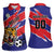 Custom Football Belize Jaguars Women Sleeveless Polo Shirt Team Unbelizeables Jaguars