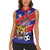 Custom Football Belize Jaguars Women Sleeveless Polo Shirt Team Unbelizeables Jaguars