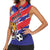 Custom Football Belize Jaguars Women Sleeveless Polo Shirt Team Unbelizeables Jaguars