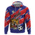 Custom Football Belize Jaguars Zip Hoodie Team Unbelizeables Jaguars