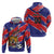 Custom Football Belize Jaguars Zip Hoodie Team Unbelizeables Jaguars