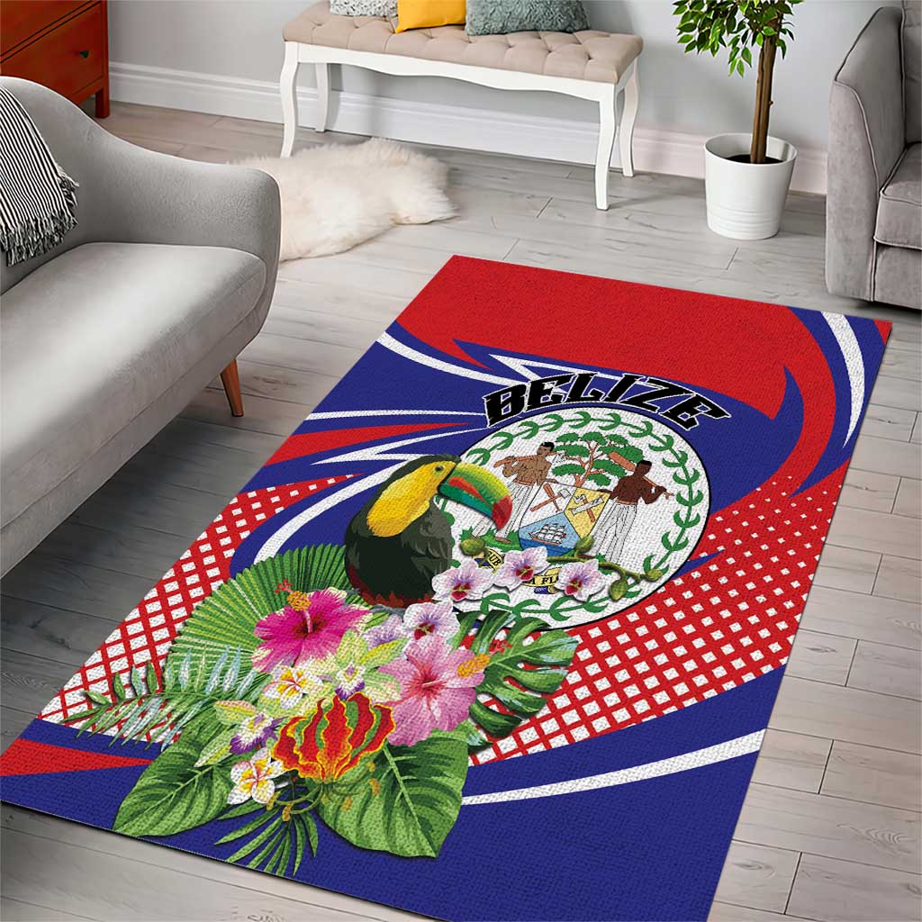 Belize Toucan Area Rug Sub umbra floreo