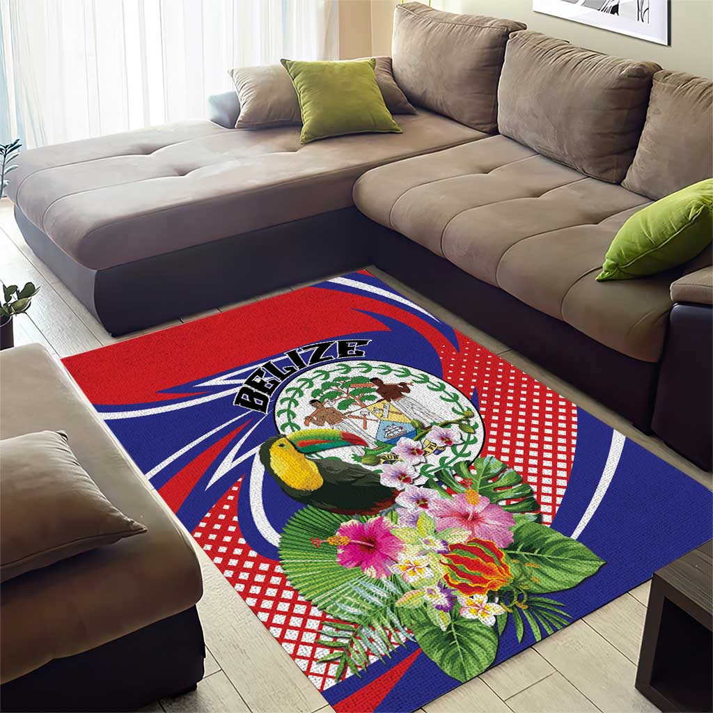 Belize Toucan Area Rug Sub umbra floreo