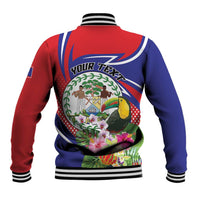 Personalized Belize Toucan Baseball Jacket Sub umbra floreo