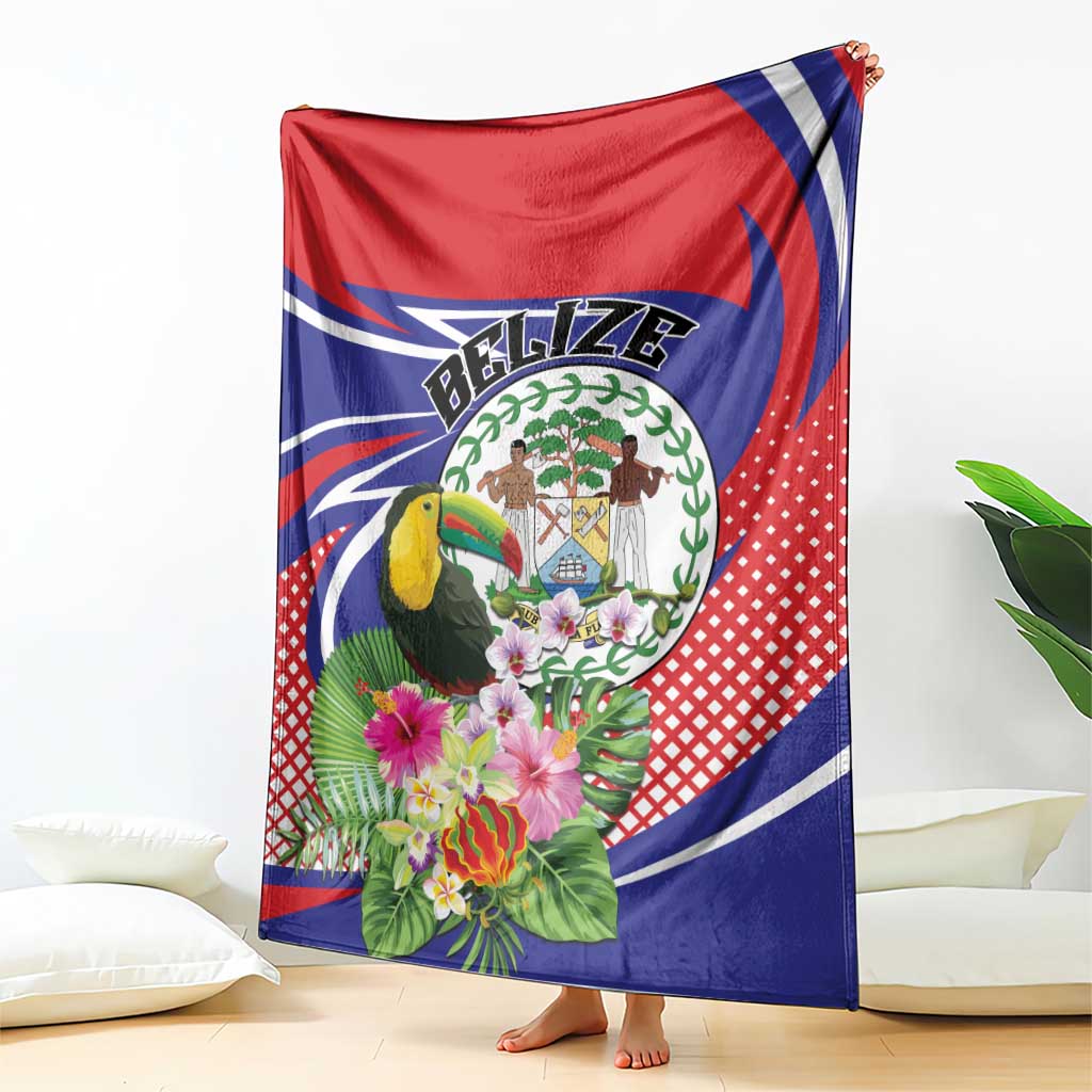 Belize Toucan Blanket Sub umbra floreo