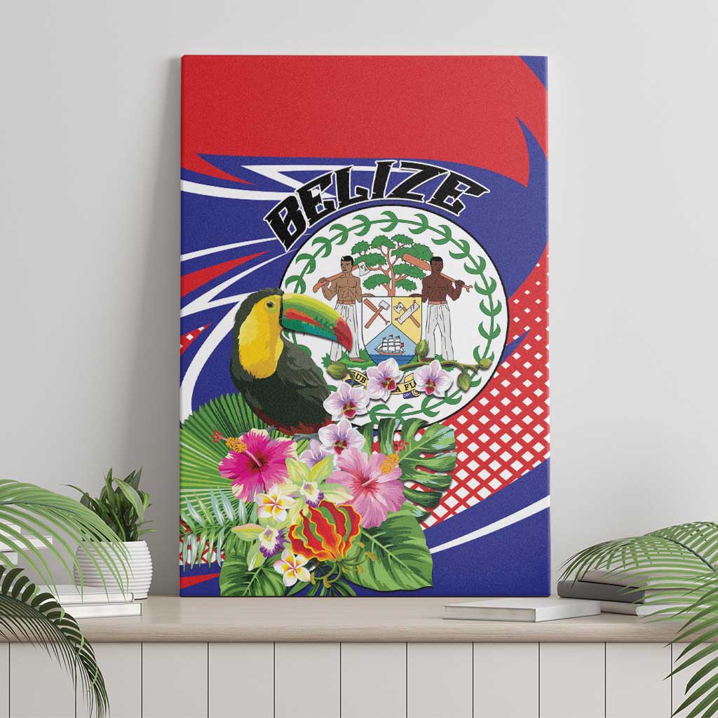 Belize Toucan Canvas Wall Art Sub umbra floreo