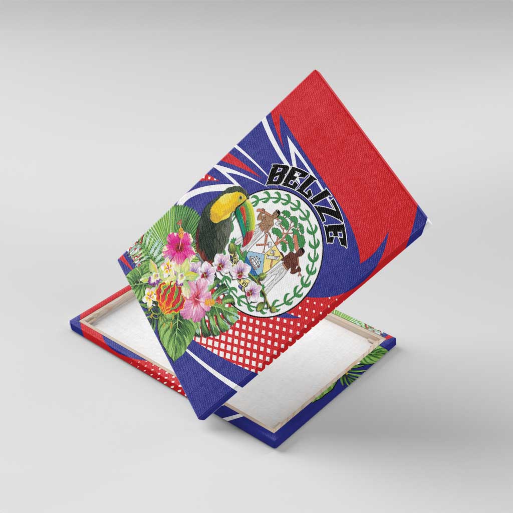 Belize Toucan Canvas Wall Art Sub umbra floreo