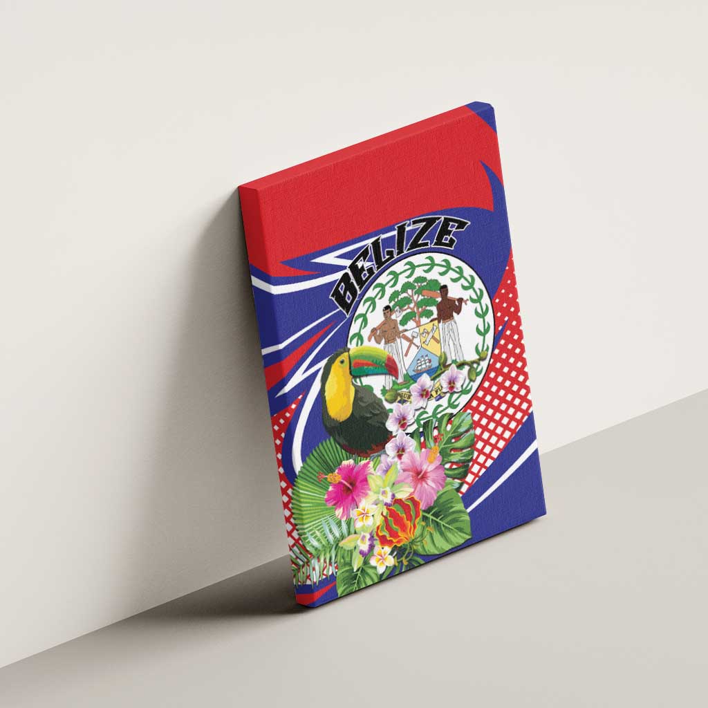 Belize Toucan Canvas Wall Art Sub umbra floreo