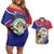 Personalized Belize Toucan Couples Matching Off Shoulder Short Dress and Hawaiian Shirt Sub umbra floreo