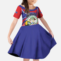 Personalized Belize Toucan Family Matching Off Shoulder Maxi Dress and Hawaiian Shirt Sub umbra floreo