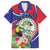 Personalized Belize Toucan Family Matching Off Shoulder Short Dress and Hawaiian Shirt Sub umbra floreo