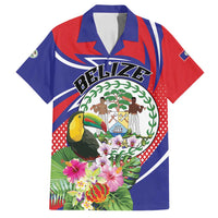 Personalized Belize Toucan Family Matching Puletasi and Hawaiian Shirt Sub umbra floreo