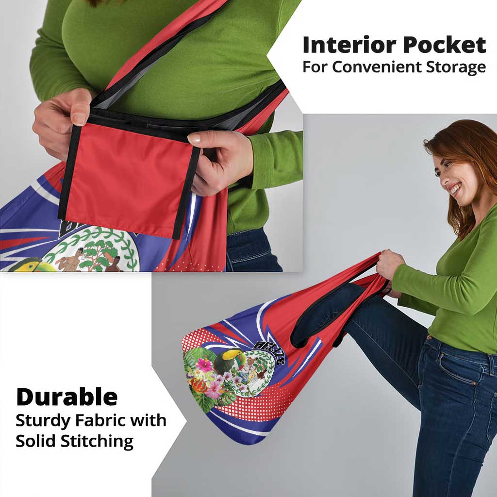 Belize Toucan Grocery Bag Sub umbra floreo