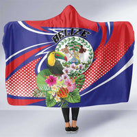 Belize Toucan Hooded Blanket Sub umbra floreo