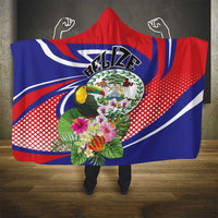 Belize Toucan Hooded Blanket Sub umbra floreo