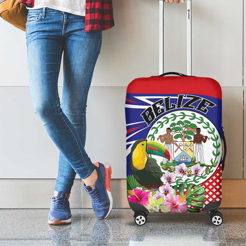Belize Toucan Luggage Cover Sub umbra floreo