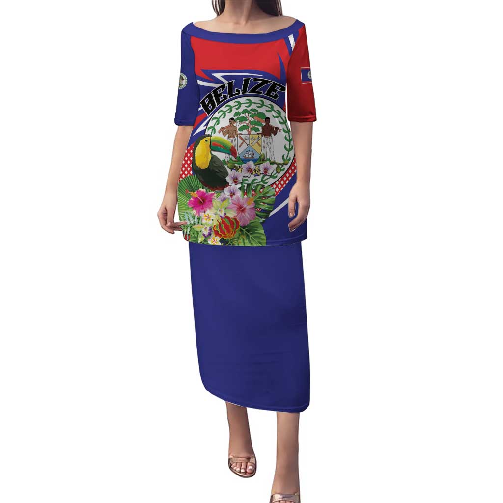 Personalized Belize Toucan Puletasi Sub umbra floreo