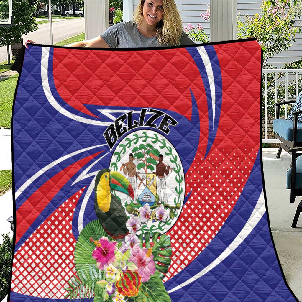 Belize Toucan Quilt Sub umbra floreo