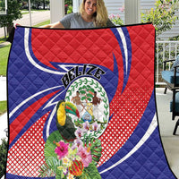 Belize Toucan Quilt Sub umbra floreo