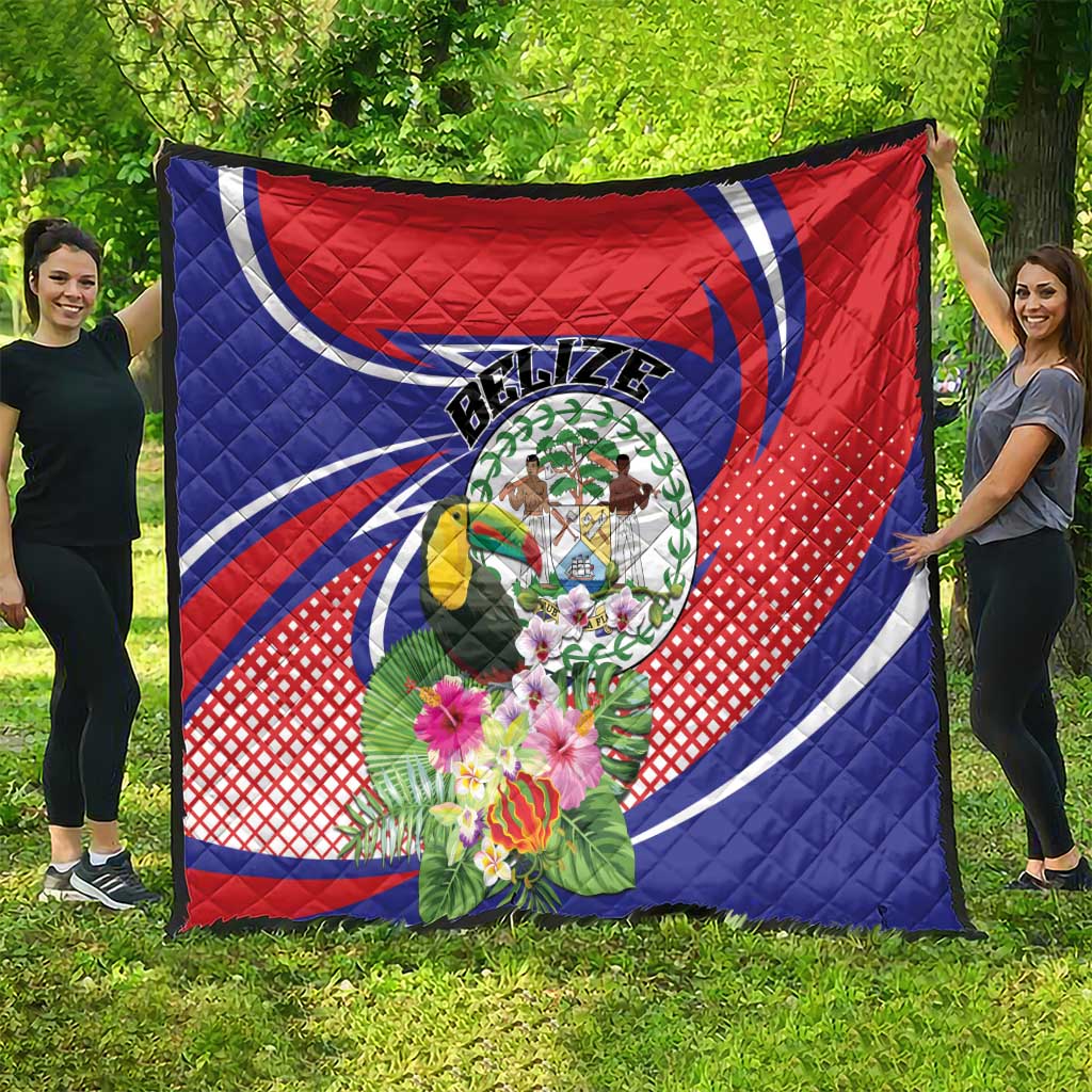 Belize Toucan Quilt Sub umbra floreo