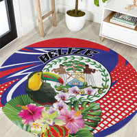 Belize Toucan Round Carpet Sub umbra floreo