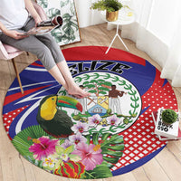 Belize Toucan Round Carpet Sub umbra floreo