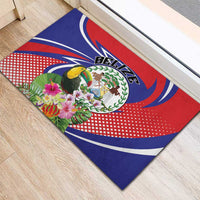 Belize Toucan Rubber Doormat Sub umbra floreo