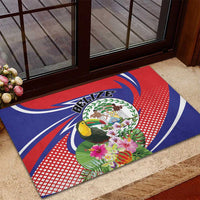 Belize Toucan Rubber Doormat Sub umbra floreo