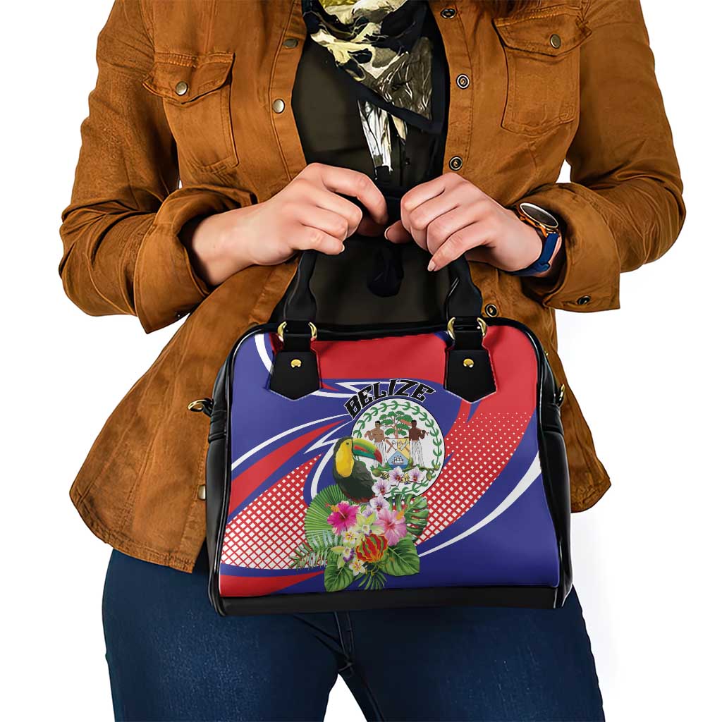 Belize Toucan Shoulder Handbag Sub umbra floreo