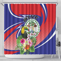 Belize Toucan Shower Curtain Sub umbra floreo