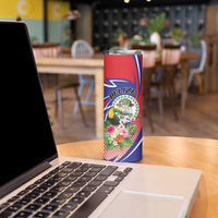 Personalized Belize Toucan Skinny Tumbler Sub umbra floreo