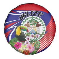 Belize Toucan Spare Tire Cover Sub umbra floreo