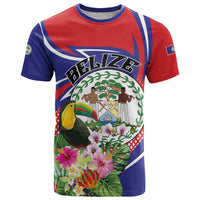 Personalized Belize Toucan T Shirt Sub umbra floreo