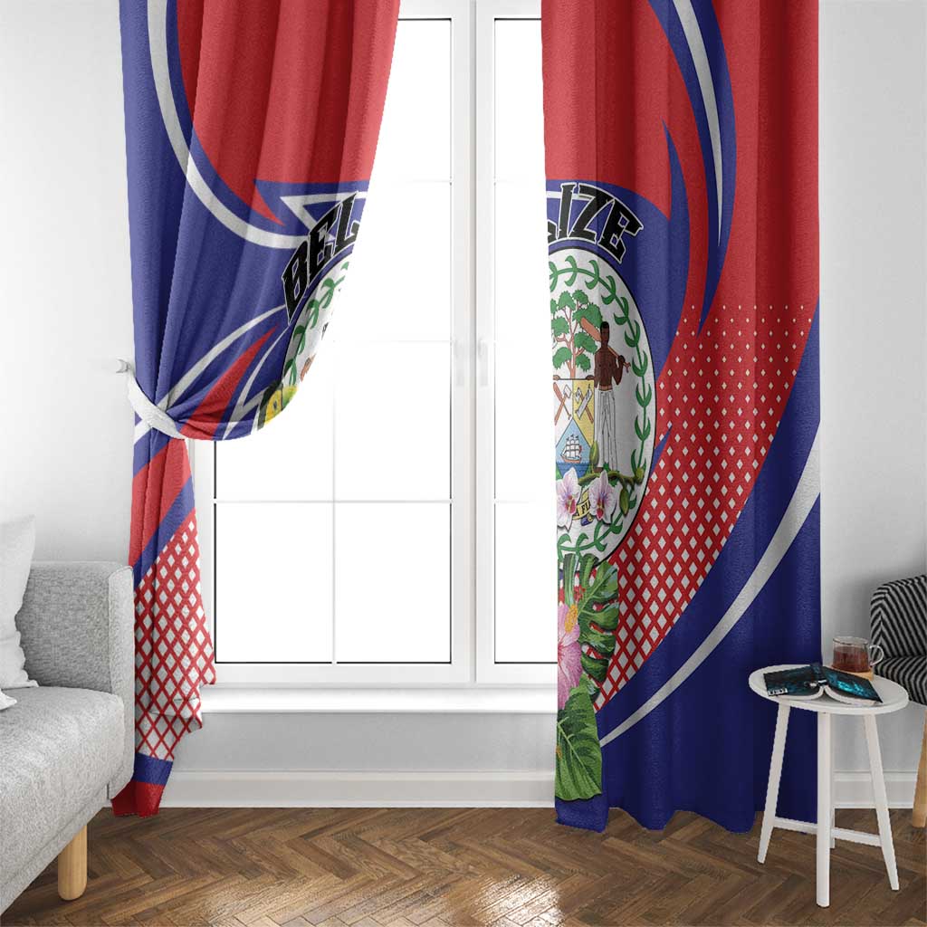 Belize Toucan Window Curtain Sub umbra floreo
