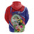 Personalized Belize Toucan Zip Hoodie Sub umbra floreo