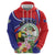 Personalized Belize Toucan Zip Hoodie Sub umbra floreo