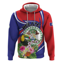 Personalized Belize Toucan Zip Hoodie Sub umbra floreo