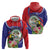 Personalized Belize Toucan Zip Hoodie Sub umbra floreo