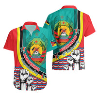 Mozambique Independence Day Hawaiian Shirt Mozambiki Emblem Happy 48th Anniversary - Wonder Print Shop