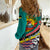 Mozambique Independence Day Women Casual Shirt Mozambiki Emblem Happy 48th Anniversary - Wonder Print Shop