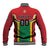 Custom Rugby Guyana Baseball Jacket Guyana Warriors Go Champions - Wonder Print Shop