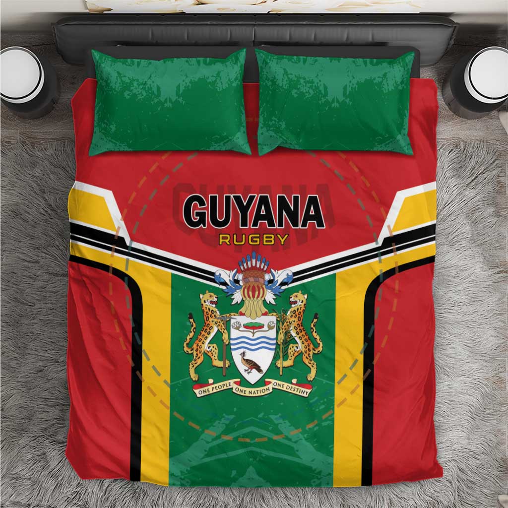 Rugby Guyana Bedding Set Guyana Warriors Go Champions - Wonder Print Shop