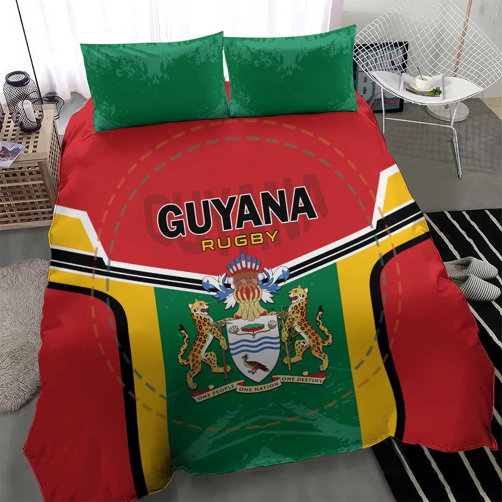 Rugby Guyana Bedding Set Guyana Warriors Go Champions - Wonder Print Shop