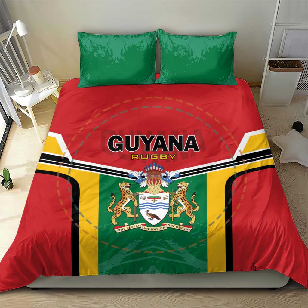 Rugby Guyana Bedding Set Guyana Warriors Go Champions - Wonder Print Shop