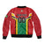 Custom Rugby Guyana Bomber Jacket Guyana Warriors Go Champions - Wonder Print Shop