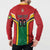 Custom Rugby Guyana Button Sweatshirt Guyana Warriors Go Champions - Wonder Print Shop