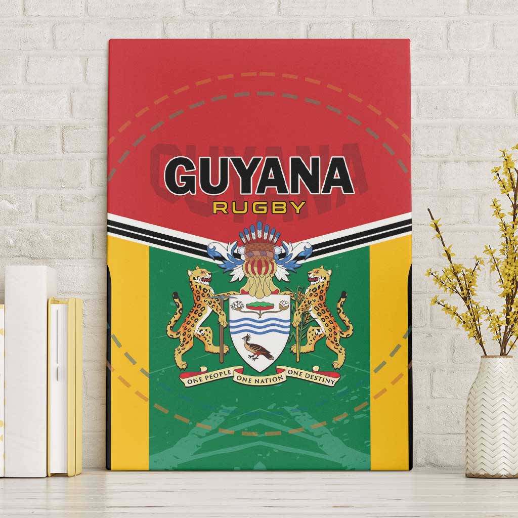 Rugby Guyana Canvas Wall Art Guyana Warriors Go Champions - Wonder Print Shop