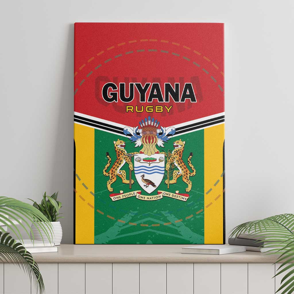 Rugby Guyana Canvas Wall Art Guyana Warriors Go Champions - Wonder Print Shop